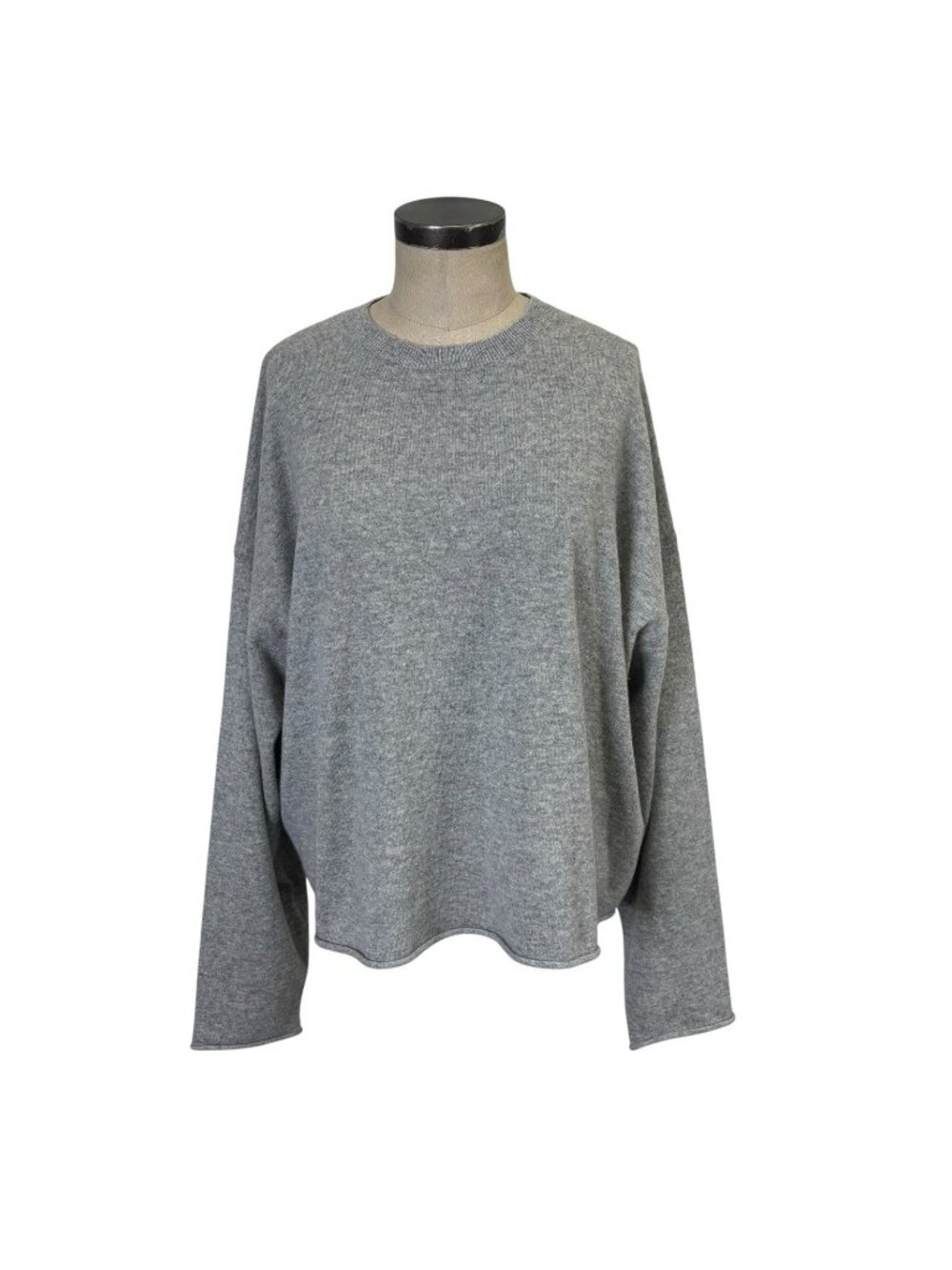 Daily Drills 100% Cashmere Sweater Medium / Large Gray